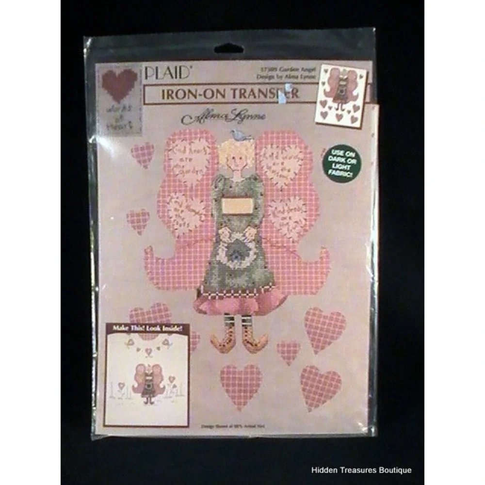 Garden Angel Iron-on Transfer by Plaid Enterprises‎ #57309